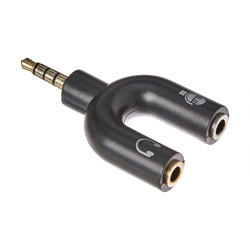 Adaptador P2 Chinamate Para Fone Mic e Audio Para P2 Estereo - CM170