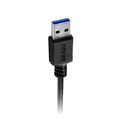 Cabo Usb a 3.0 Macho P/ Usb Tipo-c - Preto - 1 Metro - P3uacp-1