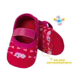 Sapatilha Bebê Estampada Antiderrapante Leke - Feminina