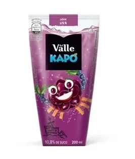 Suco Sabor Uva Dell Valle Kapó 200ml