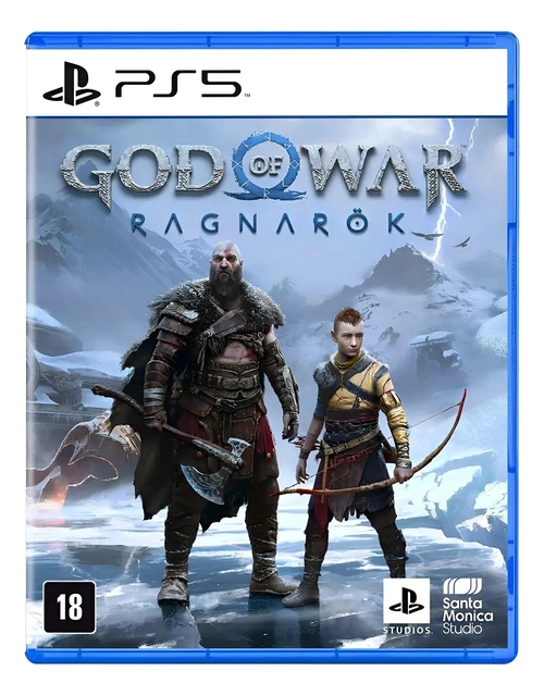 Jogo God Of War Ragnarõk, Midia Fisica, Para PS5