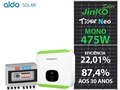 Gerador De Energia Solar Growatt Rosca Dupla Madeira Romagnole Growatt Gf 5,7kwp Jinko Tiger Neo Mono 475w Min 6kw 2mppt Mono 220v