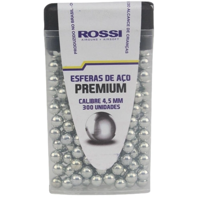 Esfera Metálica Premium 300 Unidades - (Rossi)