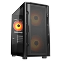 Gabinete Gamer Cougar, Uniface Mini, RGB, Lateral de Vidro, Mini-Tower, 3x Fans, Black - 3855C90.0003