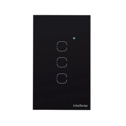 Interruptor Smart Zigbee Touch 3 Preto Ezs 1003 4850049