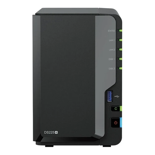 NAS Synology Diskstation 2 baias DS225+ (Sem Disco)