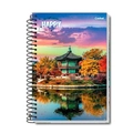CADERNO LINGUAGEM ESPIRAL CAPA DURA 96FLS CREDEAL