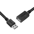 Cabo Extensor Pcyes USB A 2.0 Macho para USB A 2.0 Fêmea 28awg 1 Metro - Puamf2-1