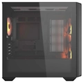 Gabinete Gamer Cougar, MX600 MINI, RGB, Lateral de Vidro, Mini-Tower, 3x Fans, Black - 385GC90.0001