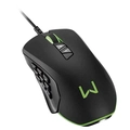 Mouse Gamer Warrior Moray 10000dpi Personalizável Led Rgb Mo278
