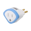 Adaptador Pino Chato 3 Pinos 2p + t 10a/250v Branco Dn1630