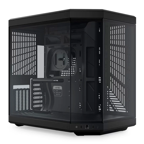 Gabinete Gamer Hyte Y70, mid Tower, s/ fans, Black - CS-HYTE-Y70-B
