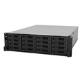 NAS Synology Rackstation 16 baias RS4021xs+ 3U (Xeon D-1541, 16GB DDR4, 4x 1GbE e 2x 10GbE LAN, 2x PCIe x8, sem discos)