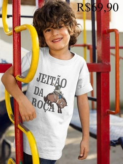 Camiseta Infantil Jeitão da Roça