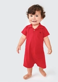 Macacão Curto Polo Vermelho Hering - Masculino