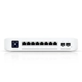 Switch Ubiquiti Uni-fi 8 Portas Poe+ De 2.5g e 2 Portas Sfp+ De 10g - Usw-enterprise-8-poe