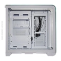 Gabinete Gamer K-Mex Aquario W8KI Cyberpunk Branco - CGW8KIRH002CB0X