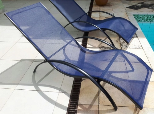 Espreguiçadeiras Natal TELA com encosto fixo valor unitario