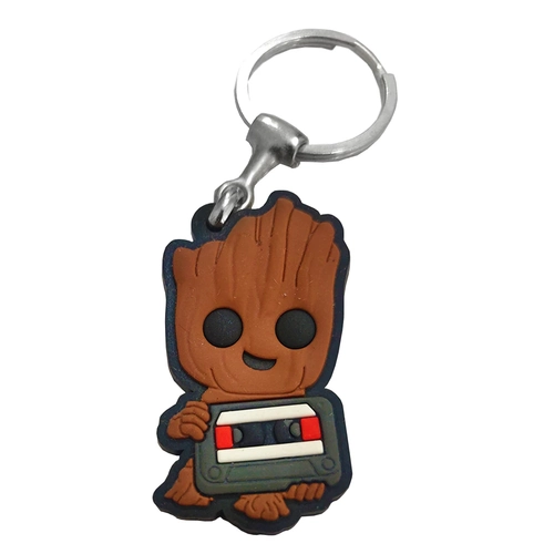 Chaveiro Geek Emborrachado Baby Groot