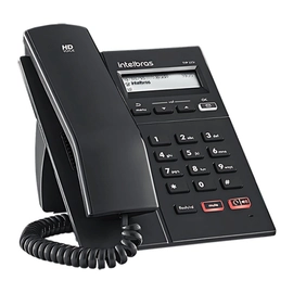 Telefone Intelbras Ip Tip 125i Cinza