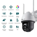 Câmera Tp-link Ip Externa 4Mp Colorida Wi-fi - Vigi C540-w
