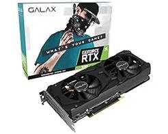 Placa de Video Galax Geforce Rtx 3060 1-click Oc Lhr 12gb Gddr6 192 Bits - 36nol7md1voc