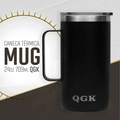 Caneca Térmica MUG 24 OZ 709ml com Tampa - QGK (Inox)