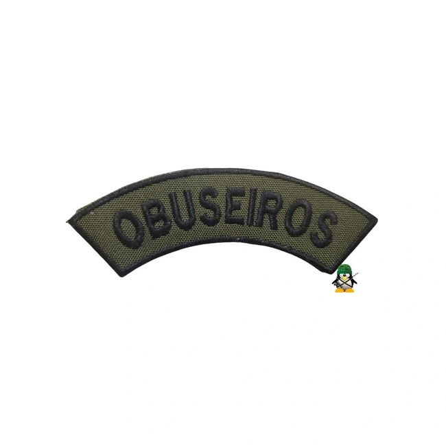 Distintivo Semicircular Bordado de Baixa Visibilidade - Manicaca (Obuseiros)
