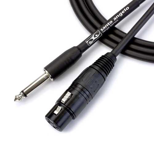 Cabo de Microf. Ninja Hg 0,20 Mm P10/xlr F. 25ft 7,62m Preto