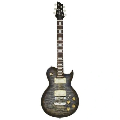 Guitarra Aria Pro Ii Pe-480 See-through Black Burst