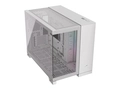 Gabinete Gamer Corsair 2500x Link Branco Lateral de Vidro Temperado Mini-Itx/Micro-Atx