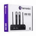 Microfone Sem Fio de Mão Harmonics Duplo UHF - HSF-102