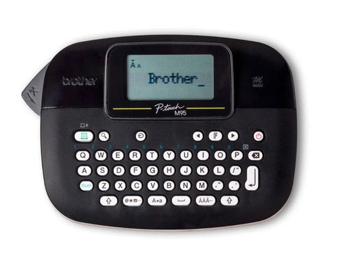 Rotulador eletrônico portátil, Preto, PTM95BK, Brother
