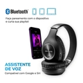 Fone De Ouvido Aiwa Hp-02-b Bluetooth Anc Alta Definicao