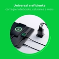 Carregador Ultrarrapido 65w C/ 3 Portas Usb (1 Usb-a + 2 Usb-c) Gan Ec21 4820190
