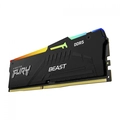 Memória 8GB 5200Mhz Kingston Fury Beast RGB - KF552C40BBA-8