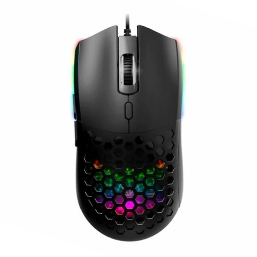 Mouse Gamer K-mex M136 RGB Preto - M136us00010cb0x