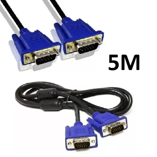 Cabo Vga Macho P/ Vga Macho 5m