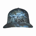 Boné Wiley X Camuflado Azul/Preto