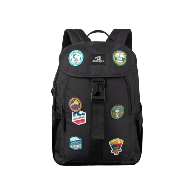 Mochila Gaivota Snoopy 15L - Preto (Galapagos)