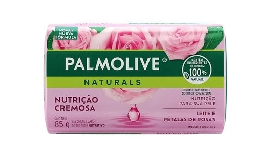 Sabonete Leite e Pétalas De Rosas Palmolive 85g