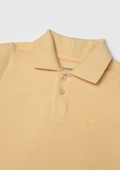 Macacão Curto Polo Amarelo Hering - Masculino