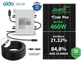 Gerador De Energia Solar Deye Micro Inversor Solo Romagnole Deye Microinversor Gf 4,6kwp Jinko Tiger Pro Mono 460w Sun 2kw 4mppt Mono 220v Com Cabo