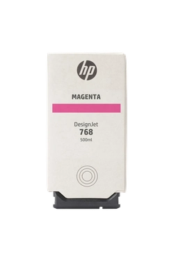 Cartucho De Tinta Hp 768 Magenta Pluk 500ml - 4s5b3a