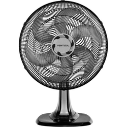 Ventilador De Mesa Ventisol Turbo 6 40cm Preto/cinza 127v