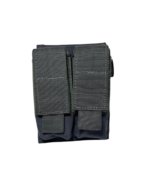 Porta Carregado de Pistola duplo- Horizontal Cinza- Forza