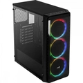 Gabinete Gamer Aerocool Window Preto Rgb Lateral Acrílico - SL-5200