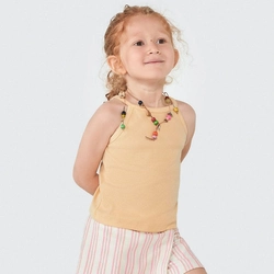 Regata de Ribana Lisa Amarela Hering - Feminino