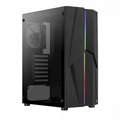 Gabinete Gamer Aerocool Mecha Preto Rgb Lateral Vidro