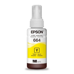 Refil De Tinta Epson T664 Amarelo 70ml - T664420-al